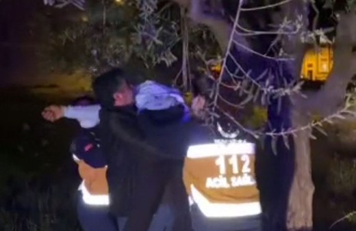 Aydın'da çocuğu gösterilmediği için intihara kalkışan babayı ipten aldılar