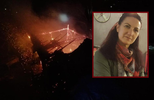 Trabzon'da babasının yangında evde olduğunu düşünen kadın fenalaşıp öldü