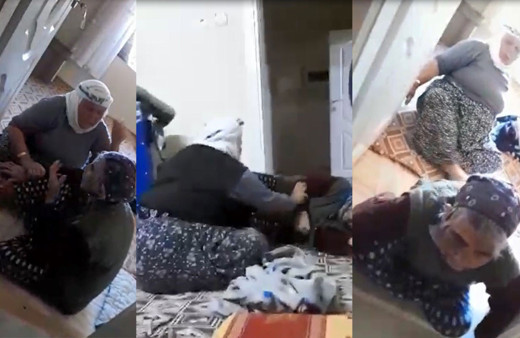 Manisa işkence görüntüleri! Gelin Fidan kaynanasının yaptıklarını çekti