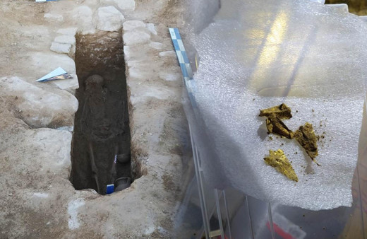 Manisa'da tarlayı sürerken buldu görünce şaşkına döndü