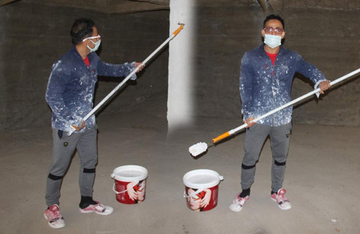 Elazığlı boyacı bir şampiyon! Gündüz boya badana gece spor yaparak başardı