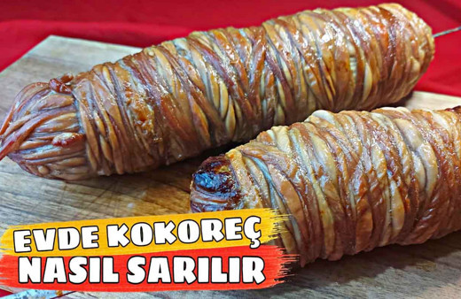 Evde kokoreç nasıl yapılır artık dışarıdan yemeyeceksiniz!