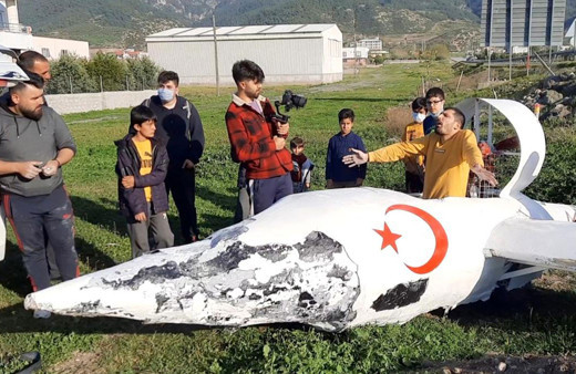 Fenomen Sefa Kındır video çekmek için uçak tasarladı yere çakıldı Osmaniye'de garip olay
