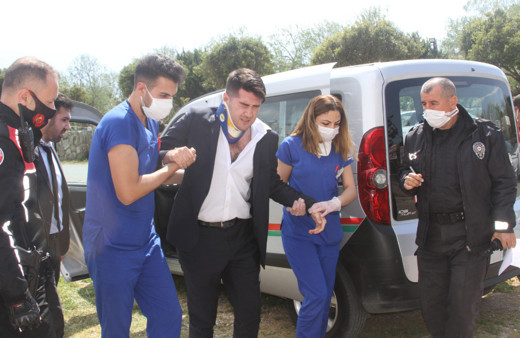 Antalya'da haciz işlemi için gelen avukatı darp eden 3 işletmeci tutuklandı