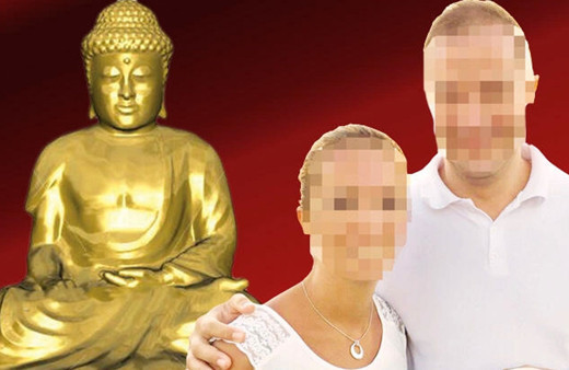 Buda’cı eşe dava: Bir kadınla inzivaya gitti, evde sürekli ayin düzenledi