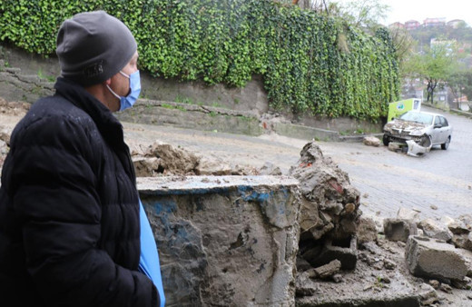 Zonguldak'ta sabah 6'da gürültüyle uyandı! Hayatının şokunu yaşadı