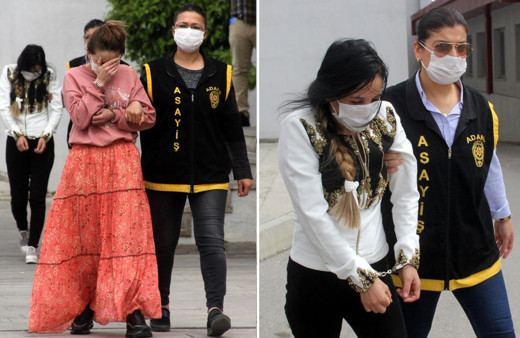 'Mobil' kadın hırsızlar Adana’da yakayı ele verdi