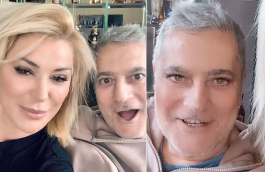 Songül Karlı Mehmet Ali Erbil'i ziyaret etti! 'Lubunya gibi çıkmışım ayol!'