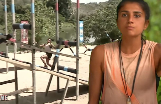 Survivor parkurunda bir anda kanlar içinde kaldı Merve Aydın hastaneye kaldırıldı