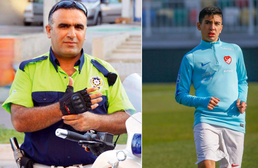 Şehit Fethi Sekin’in oğlu Burak Tolunay: Babamın en büyük hayali beni Milli Takım’da görmekti