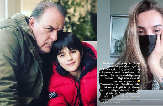 Entübe edilen Burak Sergen'in oğlu da Covid'e yakalandı eski eşi Işıl Sergen açıkladı