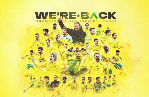 Norwich City, Premier Lig'e yükseldi