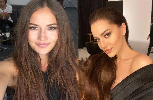 Fahriye Evcen bahçesinde poz verdi! 'Hadi yaz gelsin'