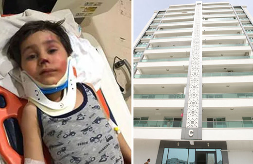 Asansör 11'inci kattan düştü: Mucize kurtuluş