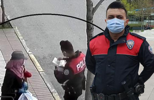 Çorum'da polisler gönülleri fethetti: Yüzündeki mutluluk görülmeye değer