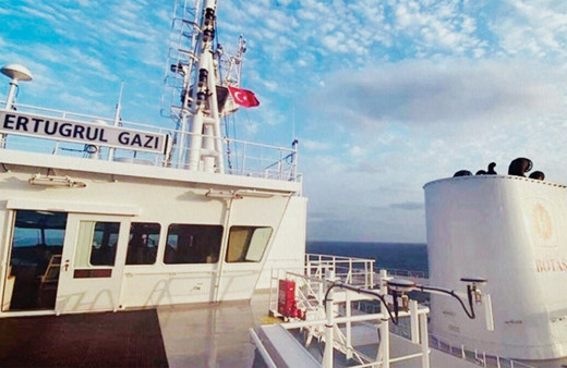 Türkiye'nin ilk FSRU'su Ertuğrul Gazi'nin Hatay'a ulaşması bekleniyor