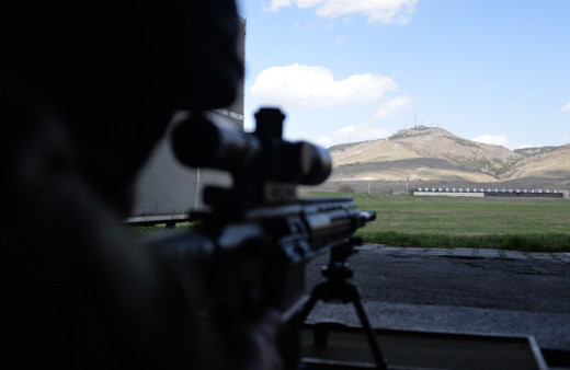 Teröristlerin korkulu rüyası keskin nişancılar eğitimlerine devam ediyor