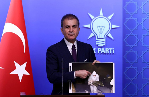 AK Parti Sözcüsü Çelik, Yunanistan'ın Ege'deki zalimliğinin kanıtlarını gösterdi