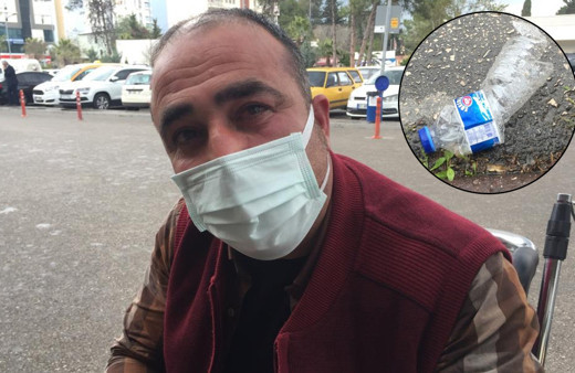 Adana'da taksiciye dehşeti yaşattı! Bıçaklayıp yüzüne tiner döktüler