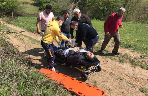 Sakarya'da korkunç kaza! Acı içerisinde bağırdı yanına giden şok oldu