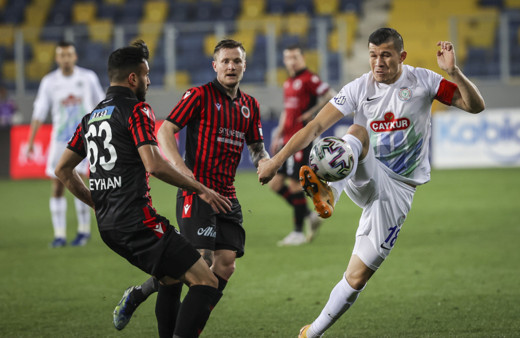 Gençlerbirliği konuk ettiği Çaykur Rizespor'u iki golle geçti