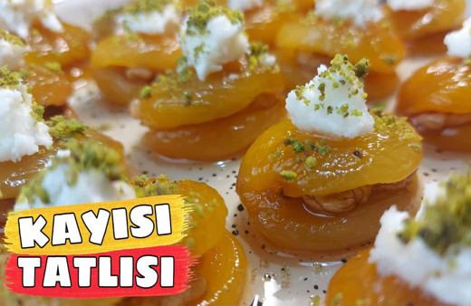 Cevizli kuru kayısı tatlısı nasıl yapılır yemelere doyamayacaksınız!