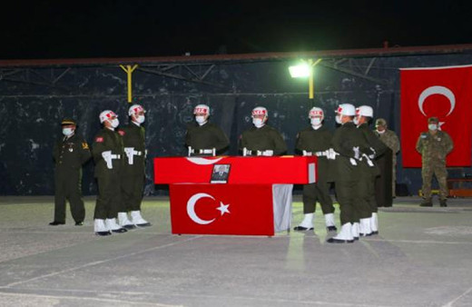 Şehit Uzman Çavuş Aygün Çakar için taziye mesajları paylaşıldı