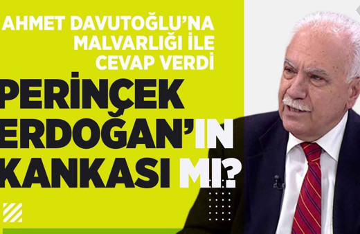 Doğu Perinçek Ahmet Davutoğlu'na mal varlığı ile cevap verdi!