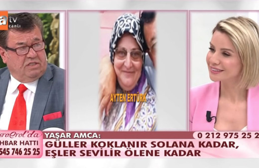 ATV Esra Erol'da bir garip olay 72 yaşındaki Yaşar'ın eşi evden kaçtı çağrısı bakın ne oldu