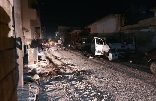 Cerablus'ta eş zamanlı bombalı saldırı