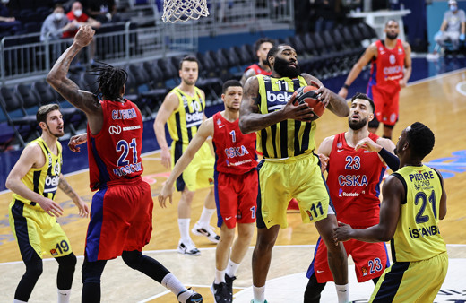 CSKA Moskova'ya yenilen Fenerbahçe'nin Final Four hayali sona erdi