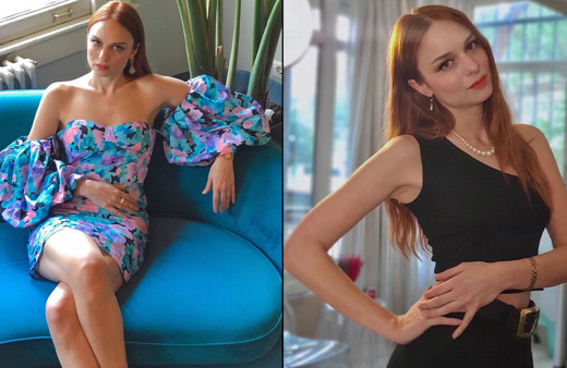 İç çamaşırsız pozuyla Yasak Elma yıldızı nefes kesti! Nilperi Şahinkaya'dan olay pozlar