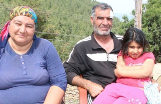 Mersin'de maden çıkan bahçesini satmadı belediye çalışanları eşi ve çocuğunun önünde dövdü