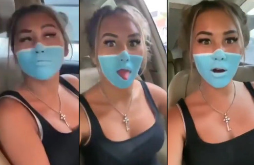 Maske şakası skandalı ülkeyi karıştırdı! Başları derde girdi