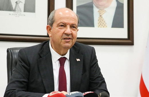 KKTC Cumhurbaşkanı Ersin Tatar'dan Rum lidere yanıt: Osmanlı torunu Türk oğluyuz