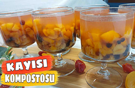 Kayısı kompostosu nasıl yapılır içinizi ferahlatacak!
