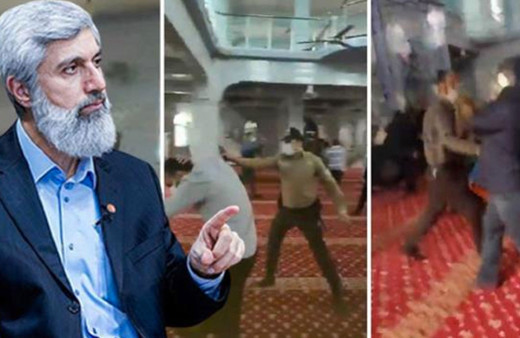 Camide biber gazlı müdahale görüntüleri! İçişleri Bakanlığı olayın perde arkasını anlattı