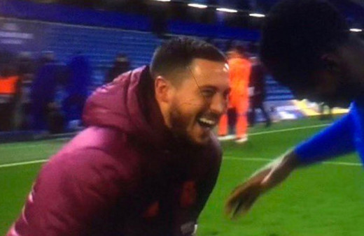 Eden Hazard gülüp eğlendi İspanyolları çılgına döndü: Güle güle