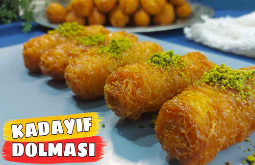 Kadayıf dolması nasıl yapılır yemelere doyamayacaksınız!