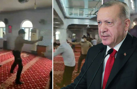Erdoğan'dan camideki provokasyon ve biber gazlı müdahaleye ilk yorum