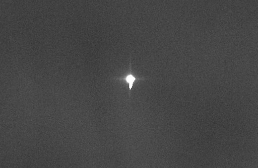 Çin roketi kontrolden çıktı ilk kez görüntülendi! İstanbul Ankara risk altında