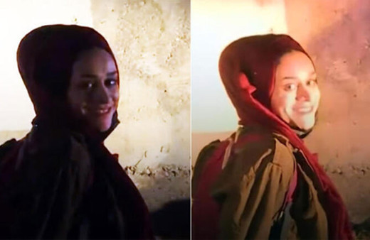 Mescid-i Aksa'da İsrail zulmü! Yüzlerce kişi yaralandı Filistinli kızın gülüşü tarihe geçti