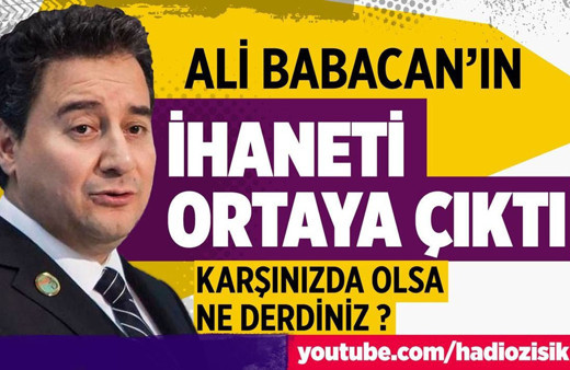 Ali Babacan tek tek itiraf etti. Bakın nasıl ihanet etmiş!