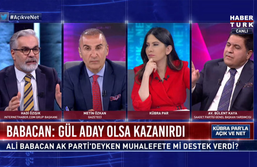 Habertürk'te Ali Babacan tartışması!