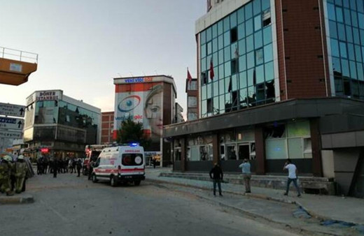 Pendik'te metro inşaatında patlama! Yaralılar var