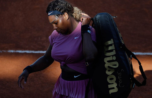 Serena Williams, İtalya Açık'a erken veda etti