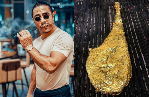 İngilizler bile şaştı kaldı Nusret Gökçe altın kaplamalı bifteği bakın kaça satıyor