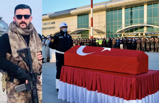 Şehit Özel Harekat Polisi Veli Kabalay memleketi Denizli'de son yolculuğuna uğurlandı