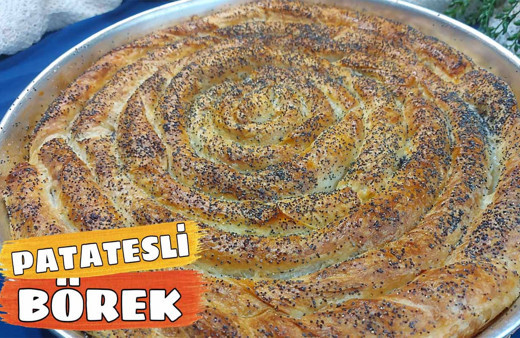 Patatesli börek nasıl yapılır çıtır çıtır lezzet!