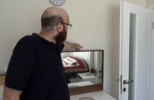 Samsun'da yatak odasında hayatının şokunu yaşadı! Büyük korkuyla uyandı